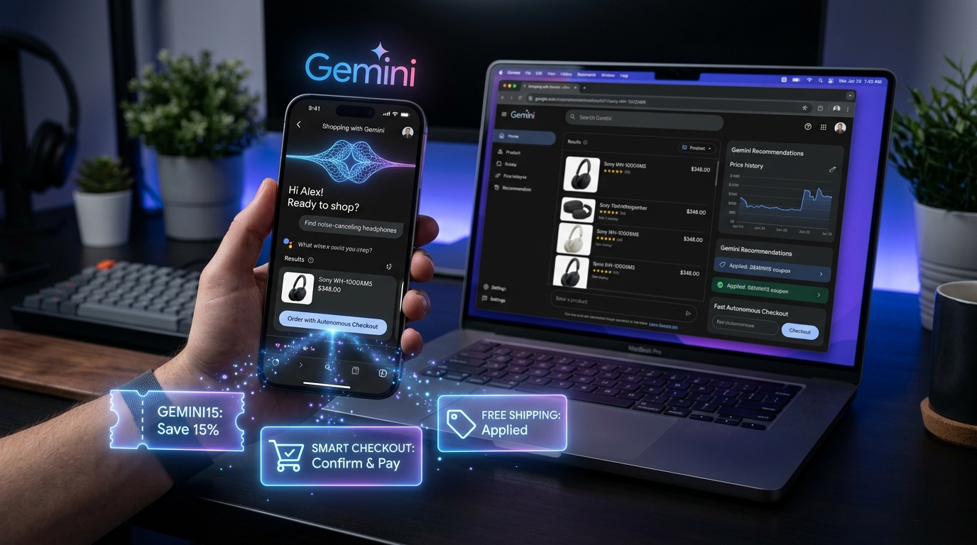 iPhone ekranında Apple Intelligence Siri 2.0'ın parlayan renkli arayüzü ve çoklu uygulama otonom eylemi