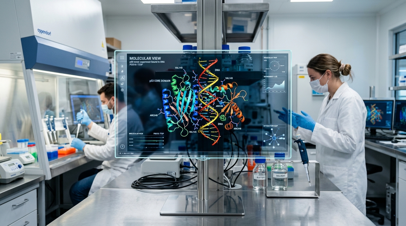 3D Protein Yapısı ve AI Biyo-Mühendislik Simülasyonu