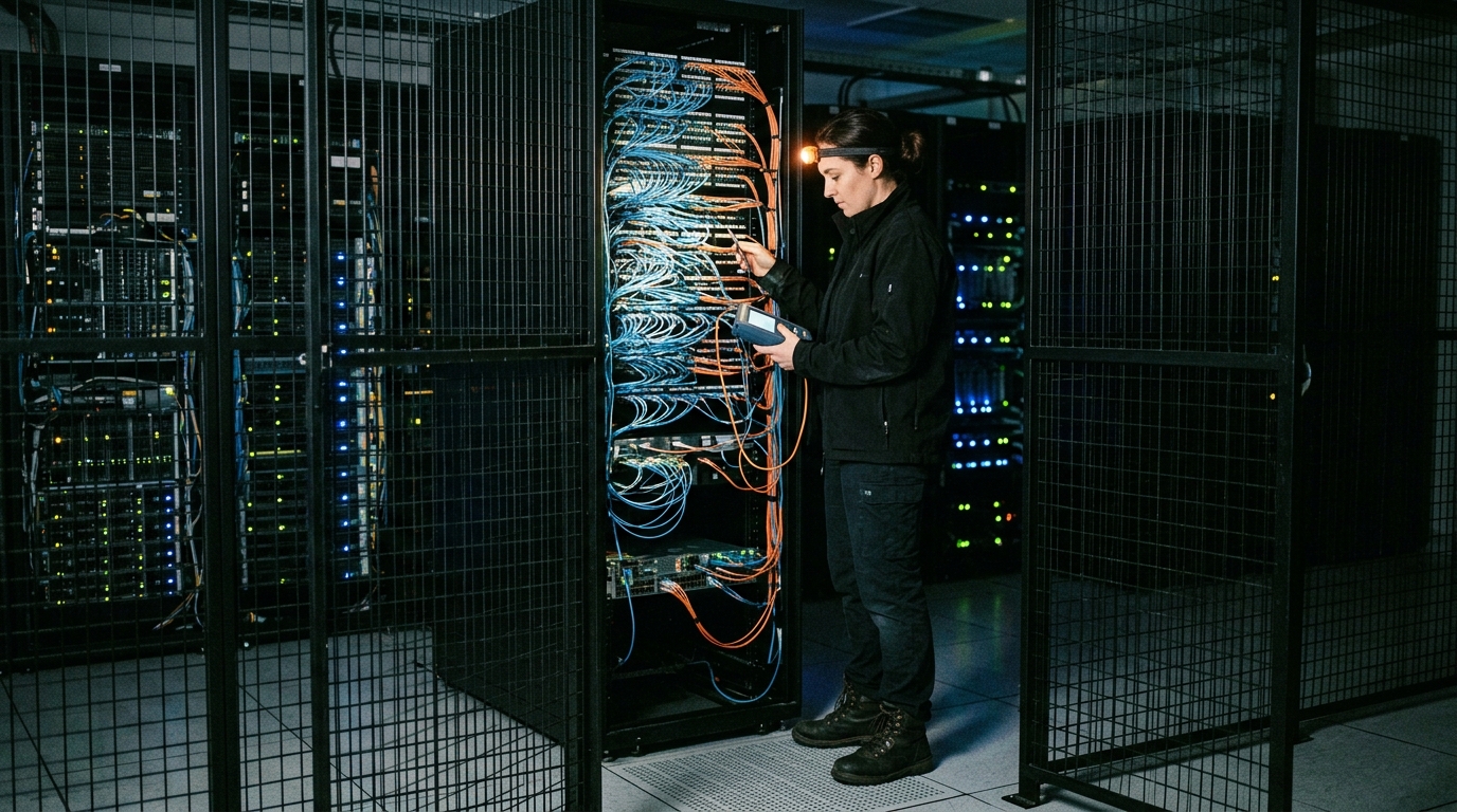 Google sunucu çiftliğinde yüksek hızlı yapay zeka çıkarım altyapısı ve bulut ağları
