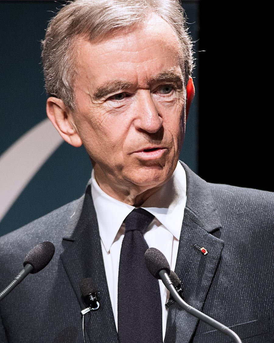 Bernard Arnault portresi