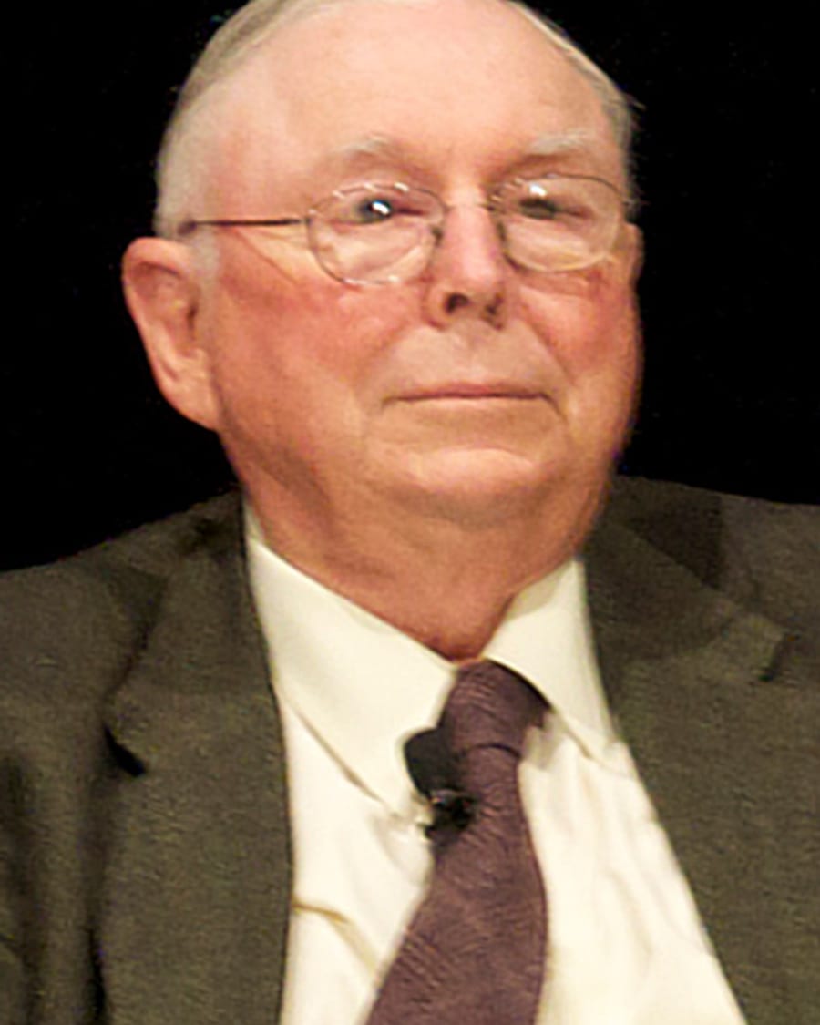 Charlie Munger portresi