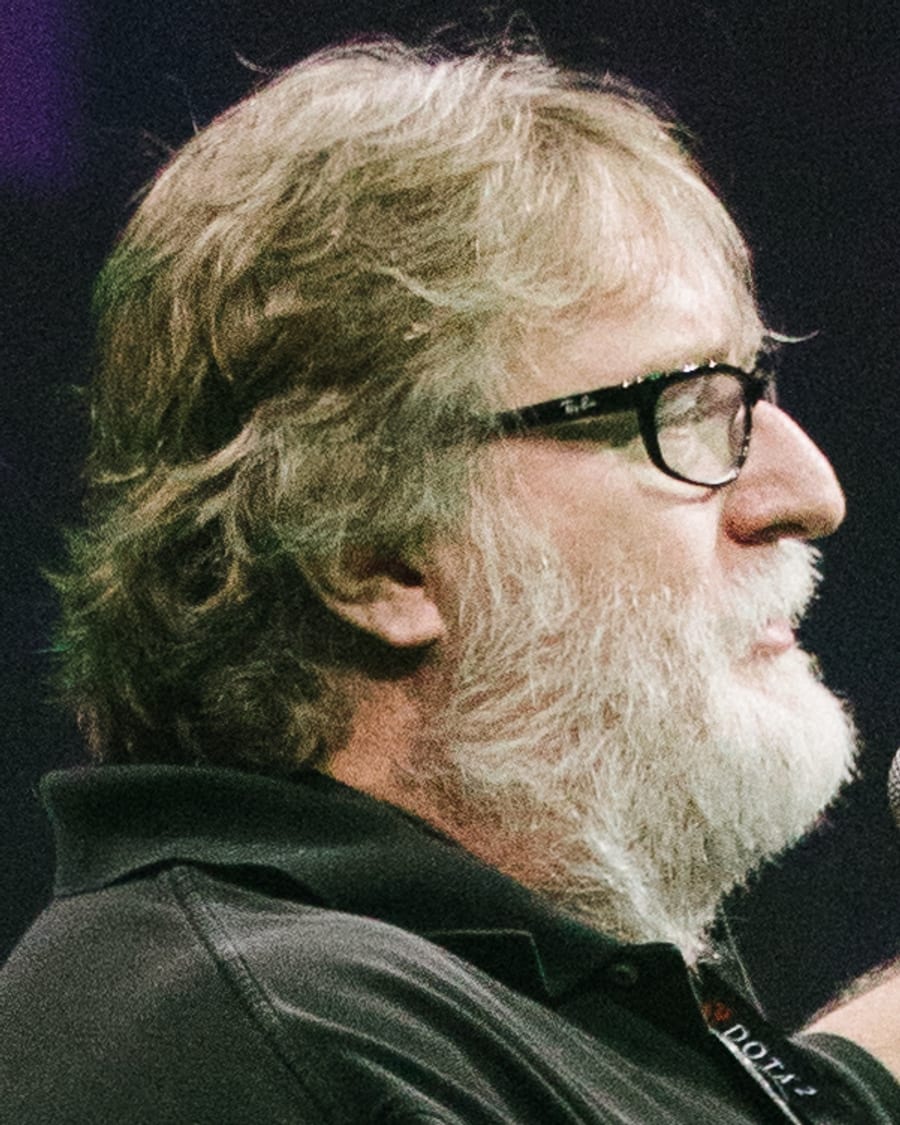 Gabe Newell portresi