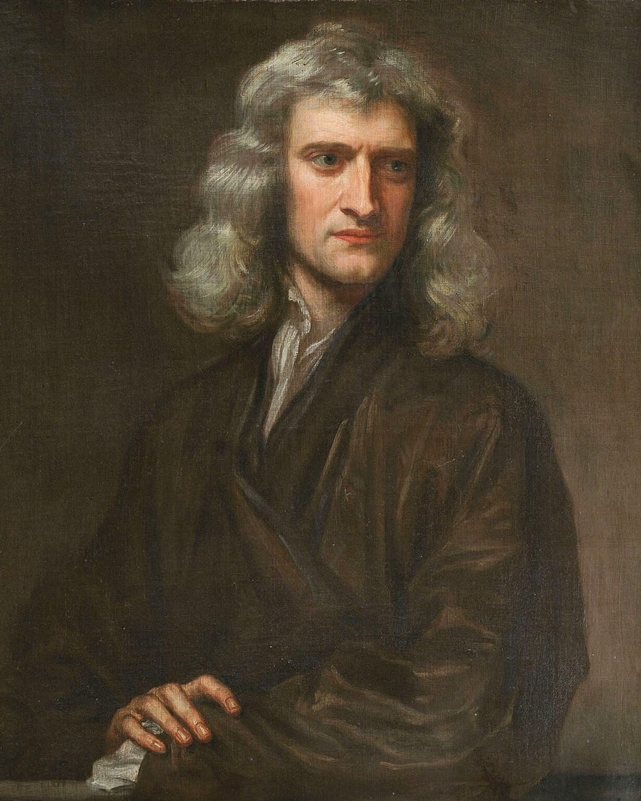 Isaac Newton portresi