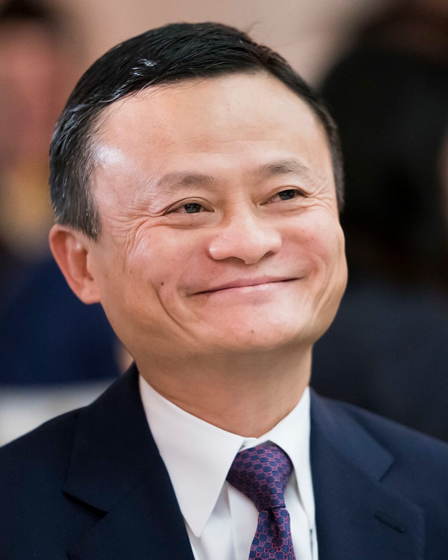 Jack Ma portresi — Wikimedia Commons