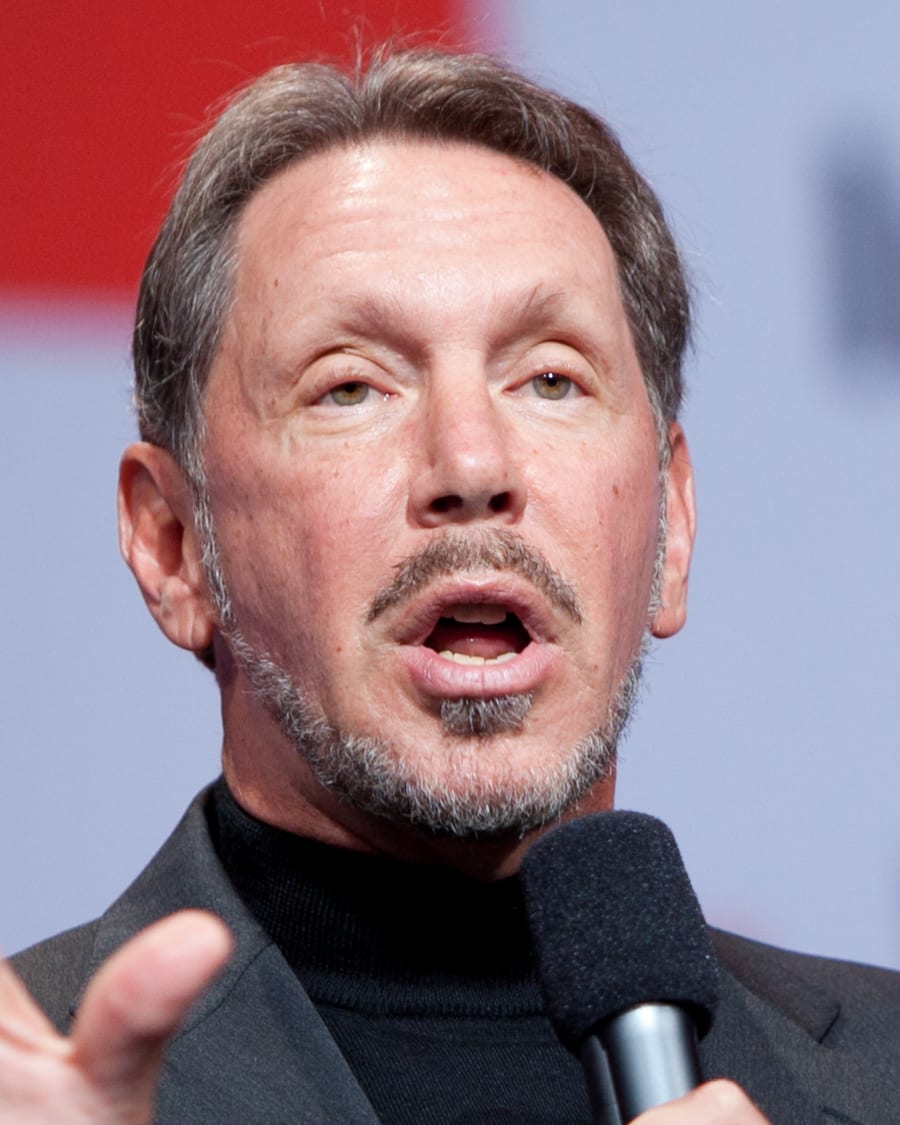 Larry Ellison portresi — Wikimedia Commons