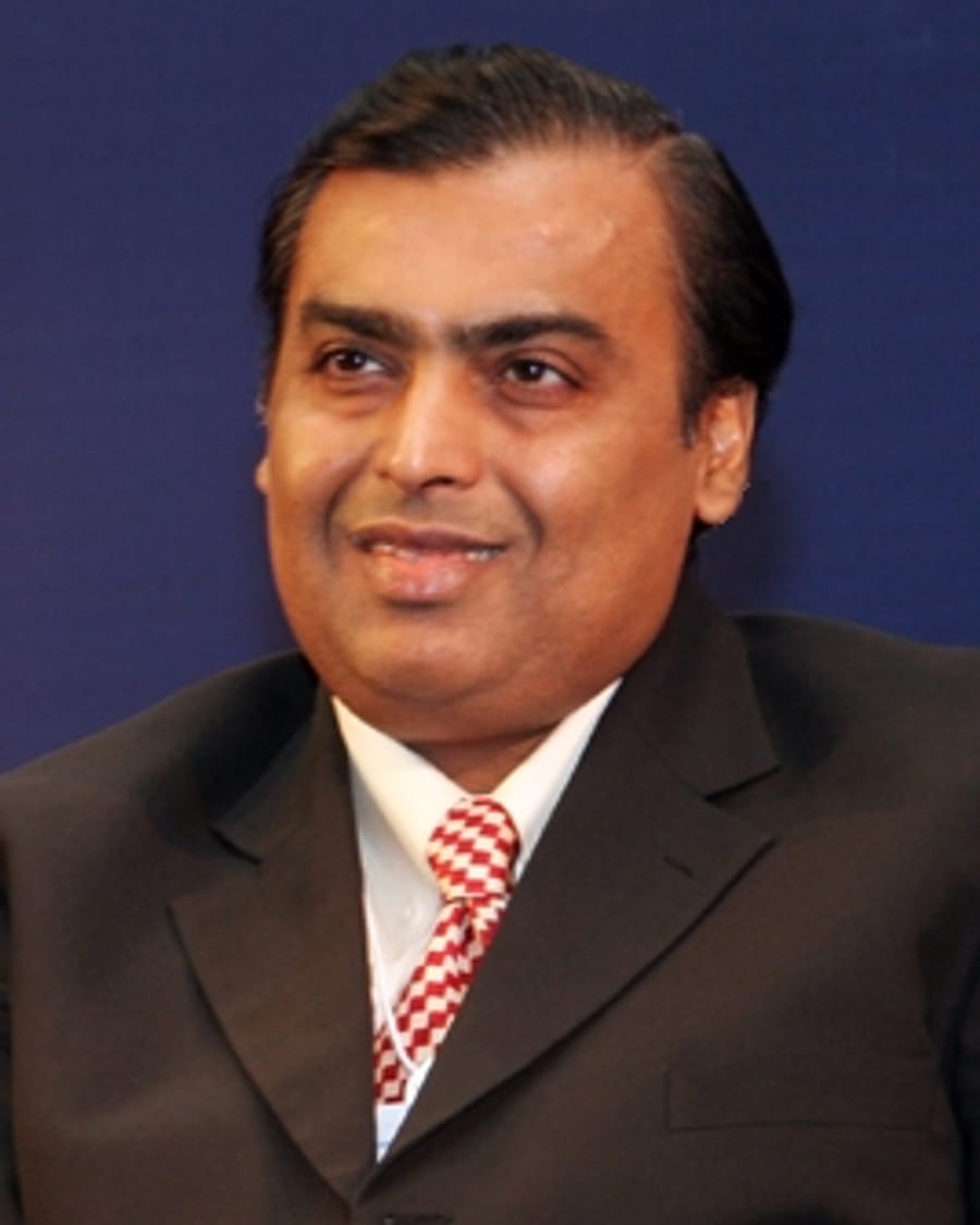Mukesh Ambani portresi