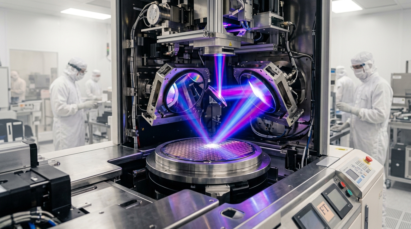 TSMC ve ASML yarı iletken temiz oda çip üretim tesisi