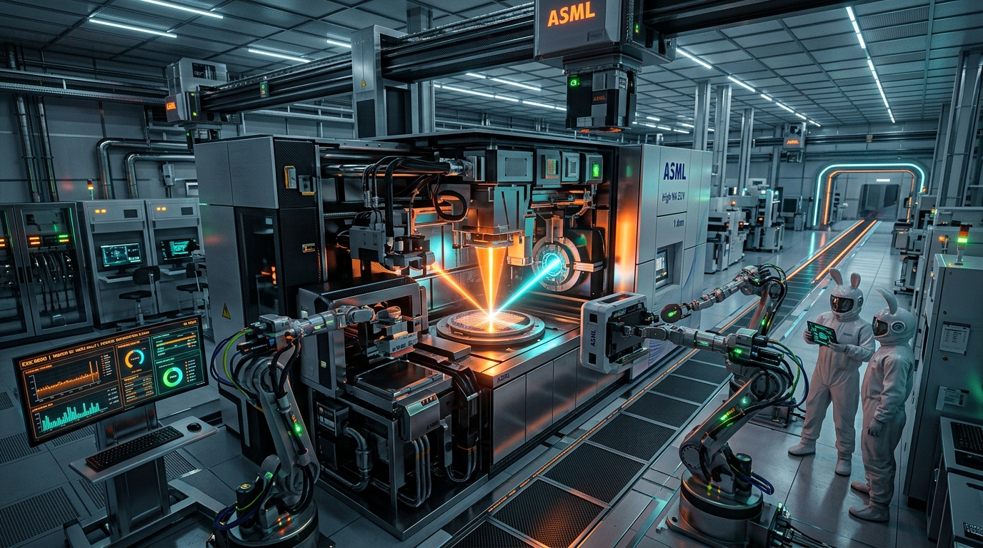 TSMC ve ASML A14 1.4nm düğümü High-NA EUV lithografi üretim hattı kapağı
