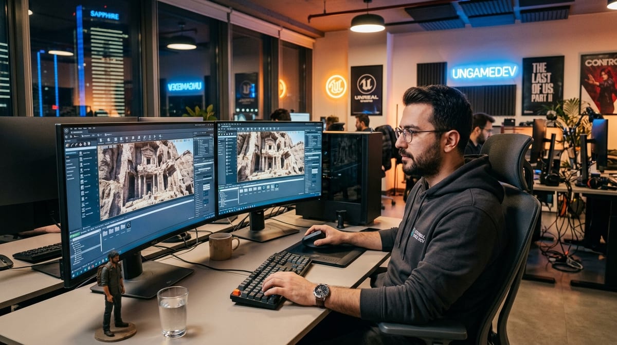 Türkiye'de İstanbul ve Ankara oyun stüdyolarında 3D AAA ve mobil oyunlar üreten Game Developer