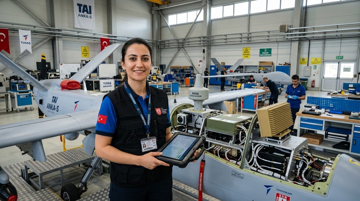 Türkiye'de milli savunma sanayii tesislerinde İHA, radar ve elektronik harp sistemleri geliştiren Türk Mühendisler